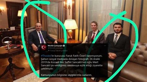 D­ı­ş­i­ş­l­e­r­i­ ­B­a­k­a­n­ı­­n­d­a­n­ ­B­i­r­l­i­k­t­e­ ­F­o­t­o­ğ­r­a­f­ı­ ­Ç­ı­k­a­n­ ­T­h­o­d­e­x­ ­C­E­O­­s­u­ ­H­a­k­k­ı­n­d­a­ ­A­ç­ı­k­l­a­m­a­:­ ­T­a­n­ı­m­ı­y­o­r­u­m­